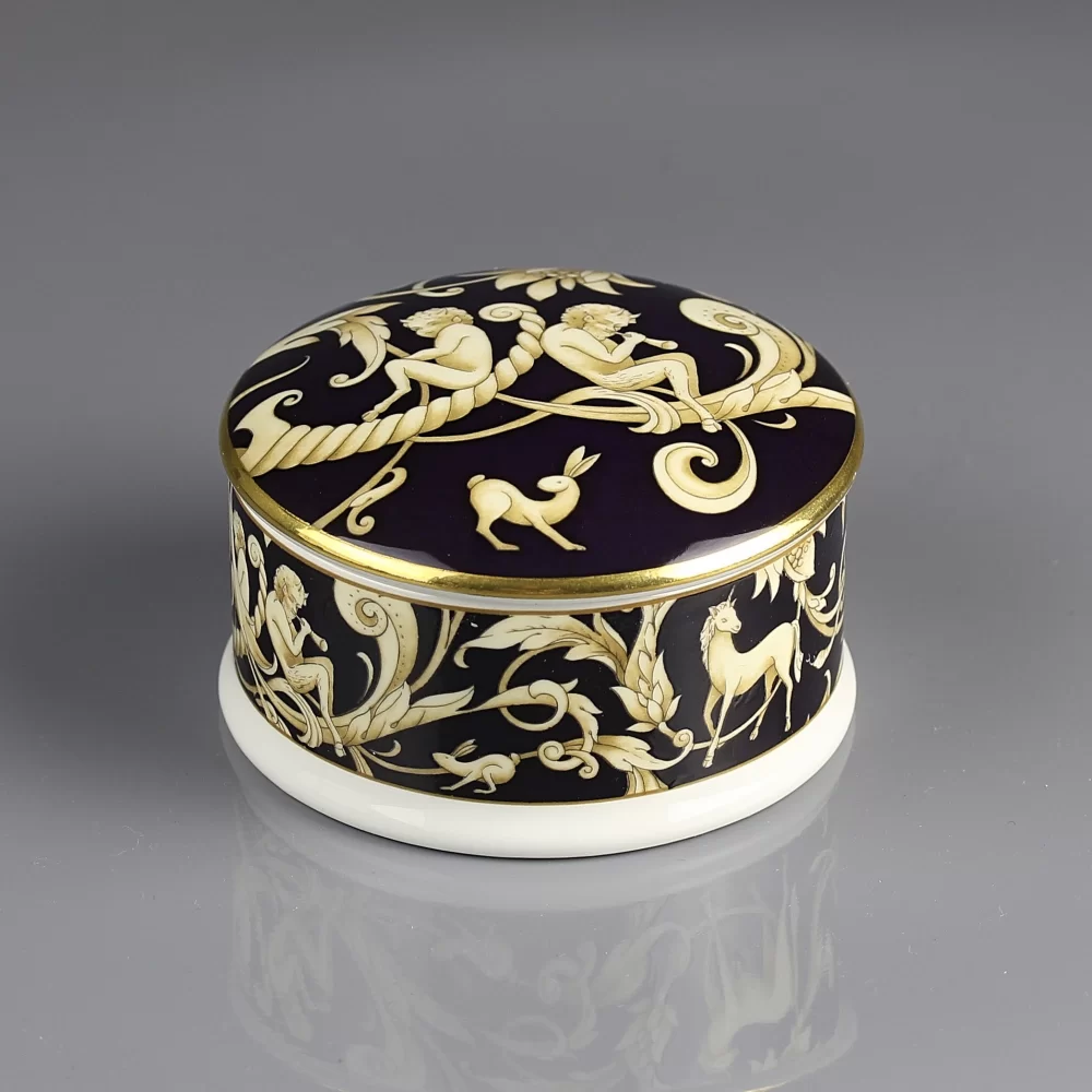 Винтажная фарфоровая шкатулка Англия Веджвуд Wedgwood Cornucopia
