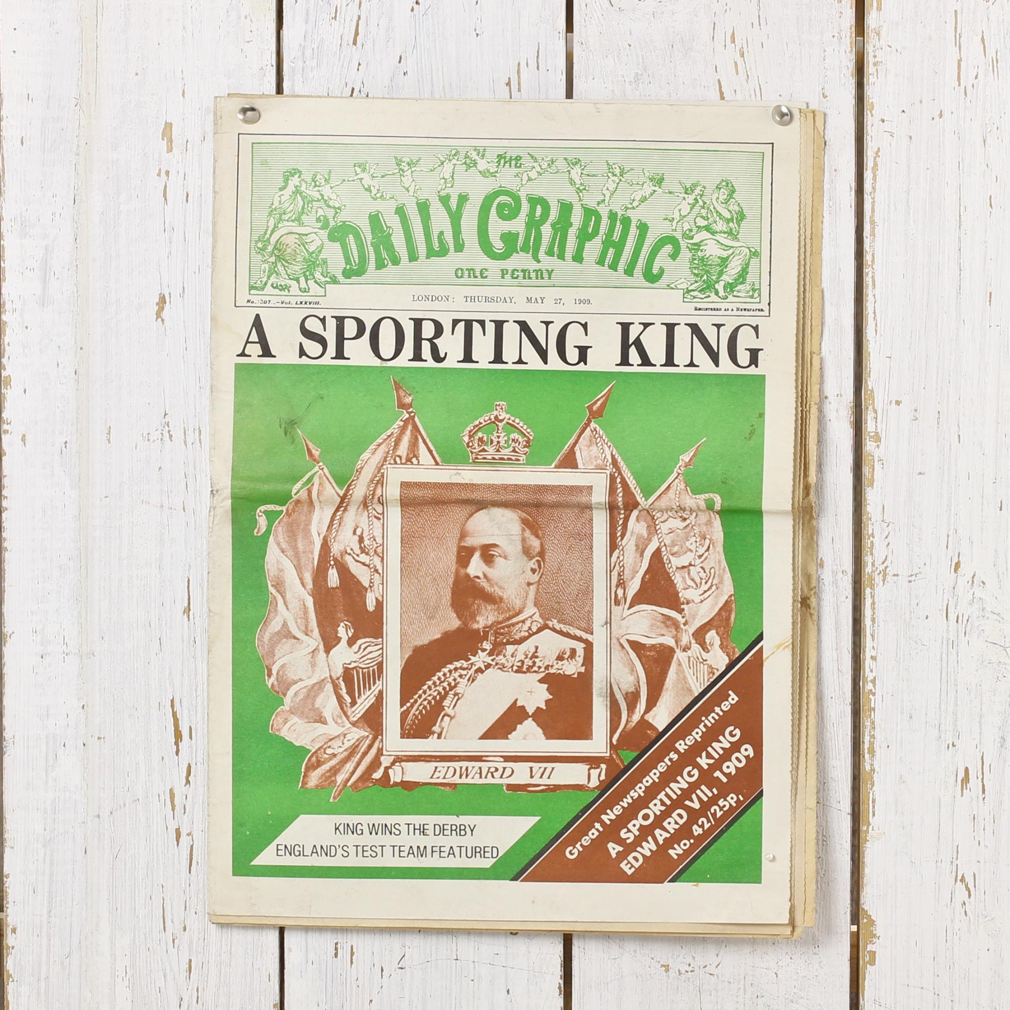 Переиздание Daily Graphic от 27 мая 1909 г.