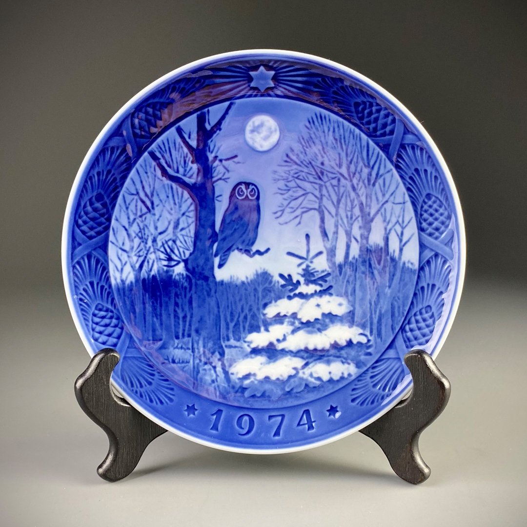 How much are royal copenhagen plates worth?