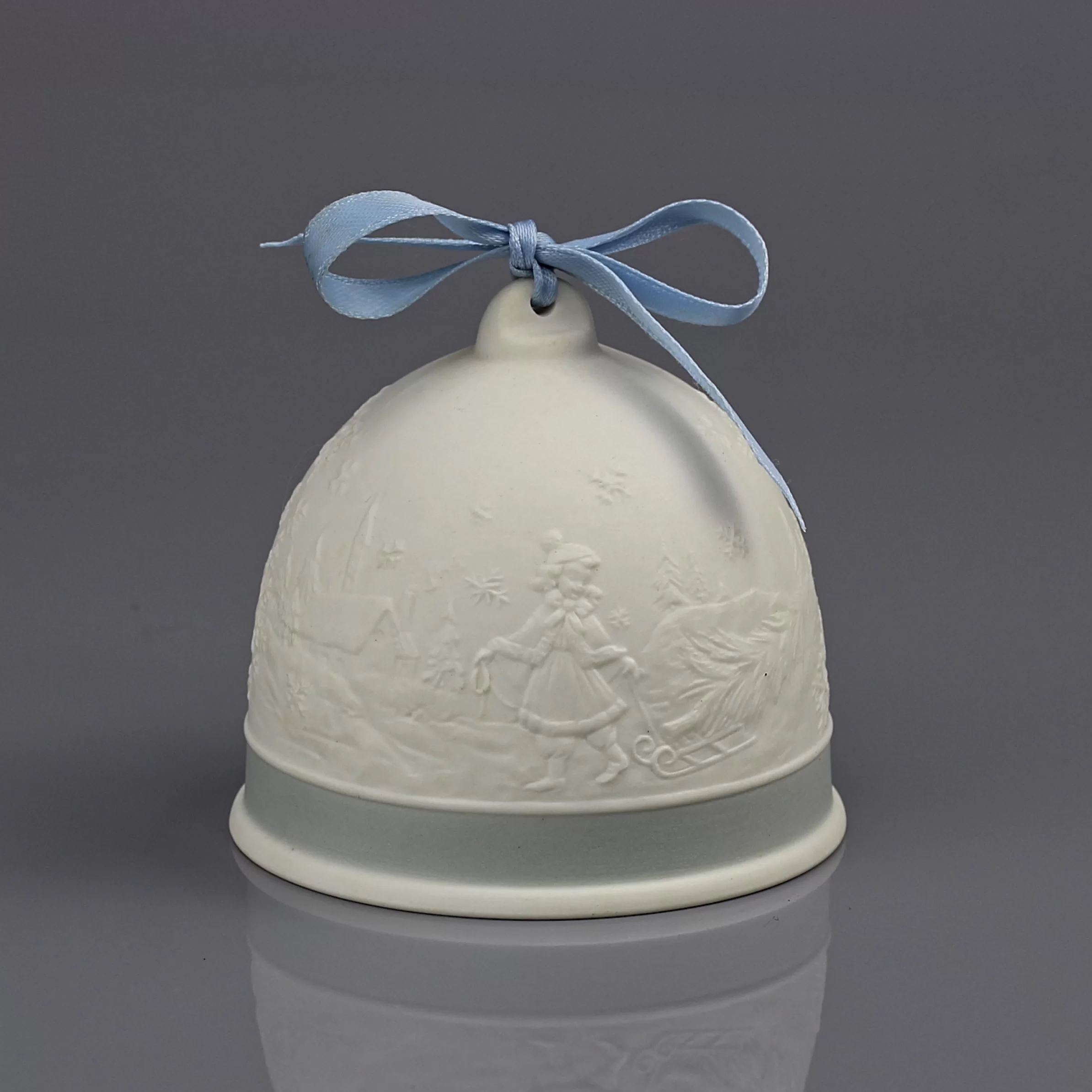 Винтажный колокольчик Lladro Winter Bell Зима 1994