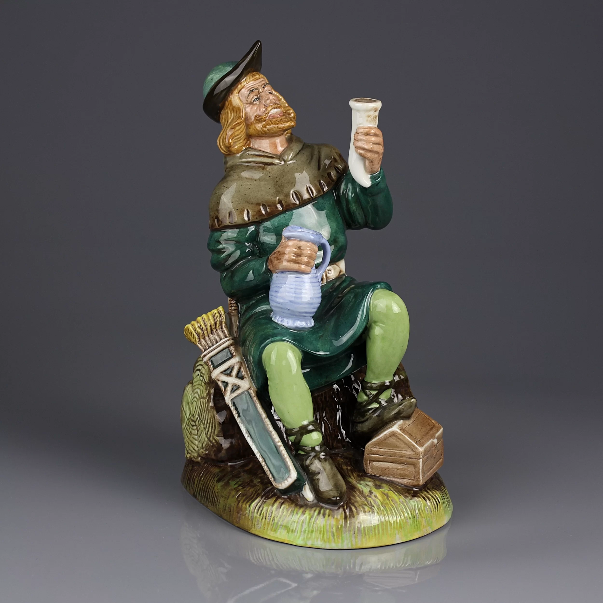 Винтажная фарфоровая статуэтка Робин Гуд Англия Royal Doulton 2773 Robin Hood