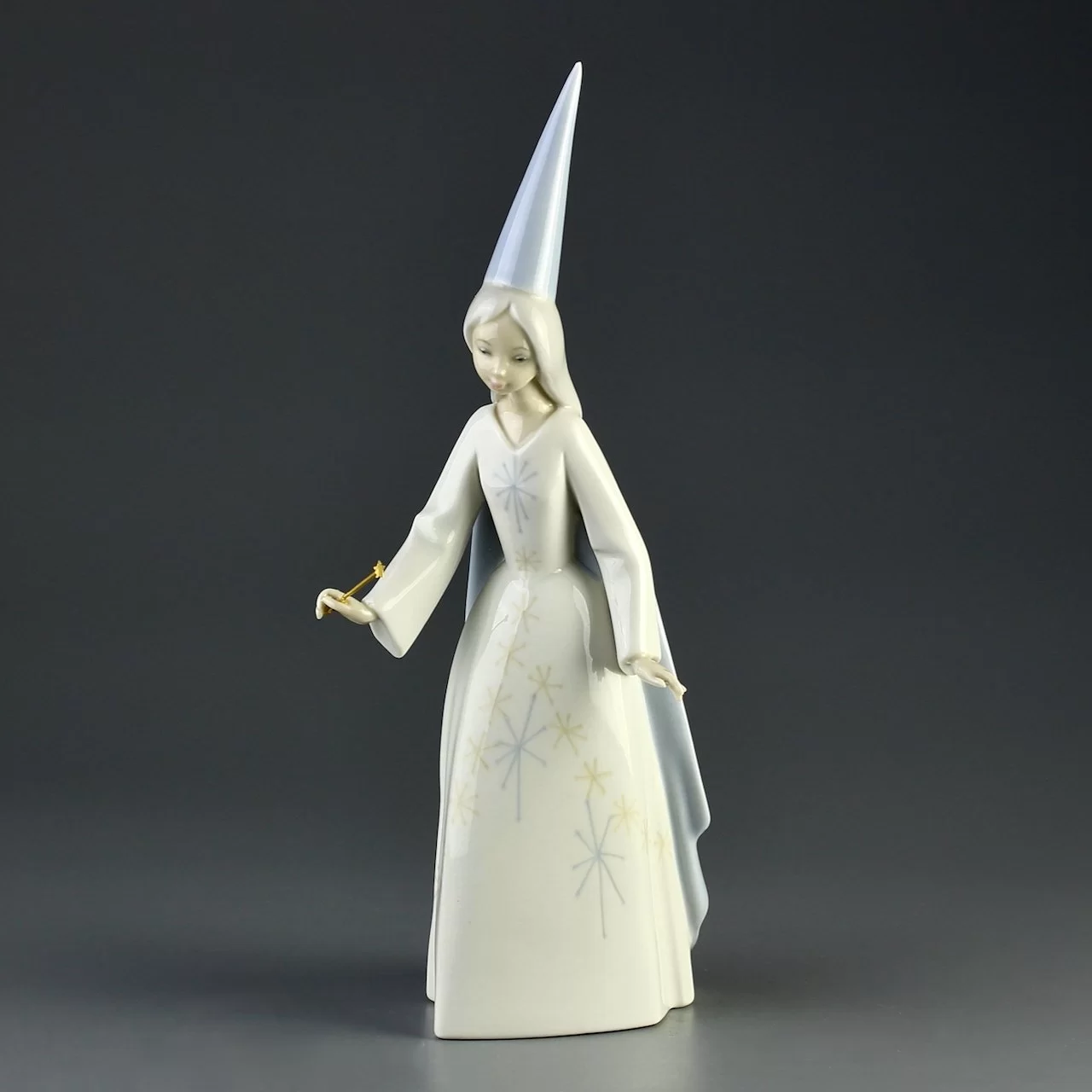 Винтажная фарфоровая статуэтка Испания Lladro 4595 Fairy Фея