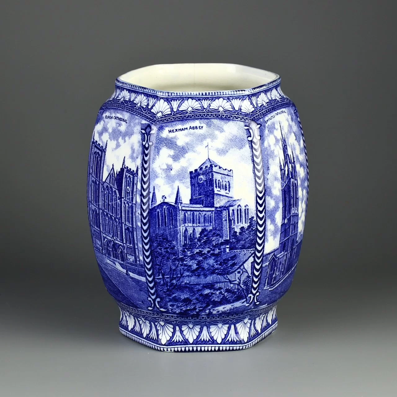 Антикварная английская ваза Maling Ware Ringtons Tea Merchants