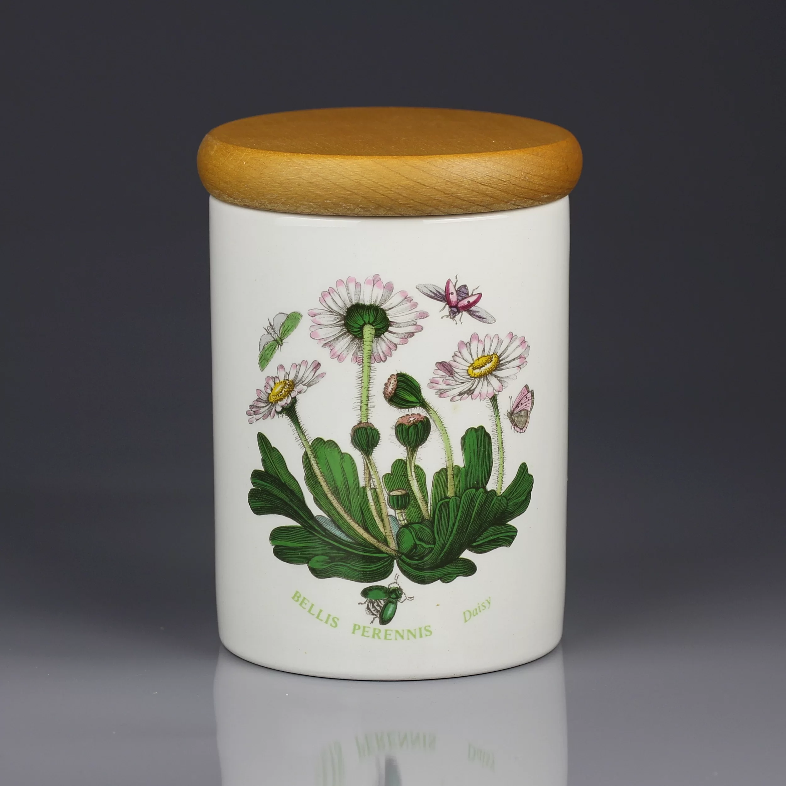 Винтажная ёмкость для трав чая специй Маргаритка Portmeirion Bellis Perennis