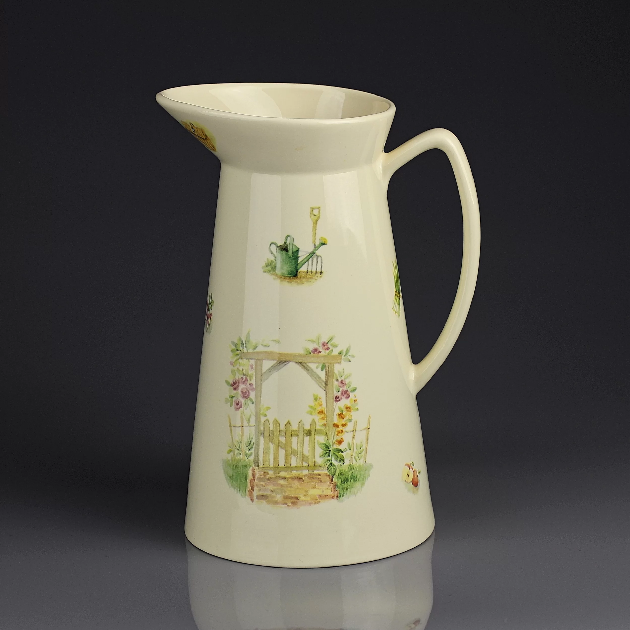 Винтажный фарфоровый кувшин Англия Aynsley Edwardian Kitchen Garden
