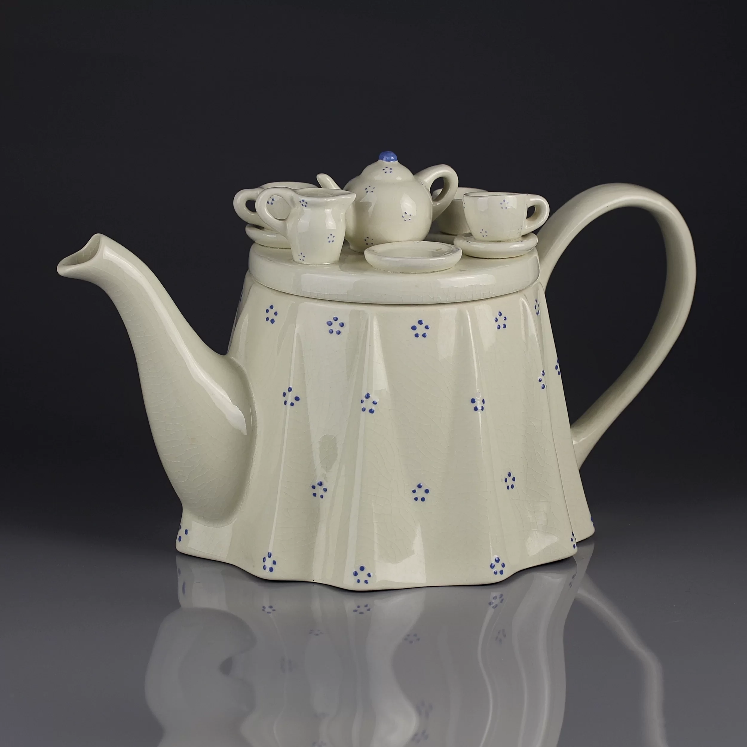 Винтажный английский коллекционный чайник Tea Council Collection Morten