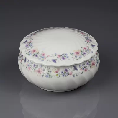 Винтажная английская фарфоровая шкатулка Веджвуд Wedgwood Angela