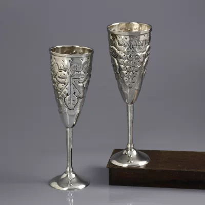 Винтажные бокалы для вина Виноградная лоза Edward Sheffield Collection