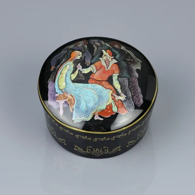 Винтажная музыкальная шкатулка Шедевры русского балета Золушка Franklin Mint Cinderella Masterpieces of the Russian Ballet