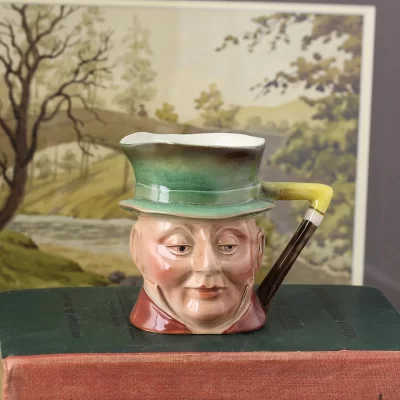 Антикварный английский кувшин Toby Jug Beswick Mr Micawber Уилкинс Микобер