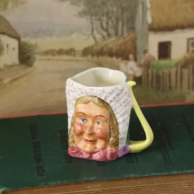 Винтажный английский кувшинчик Kelsboro Ware Mrs Bardell Миссис Барделл Toby Character Jug