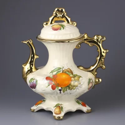 Винтажный английский кофейник Staffordshire Finest Quality Earthenware