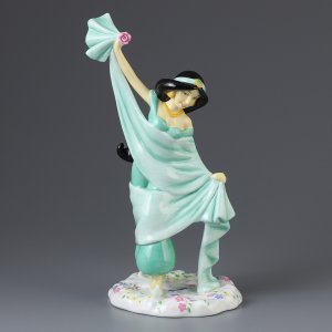 Винтажная фарфоровая статуэтка Англия Royal Doulton Disney Princesses Jasmine Принцесса Жасмин
