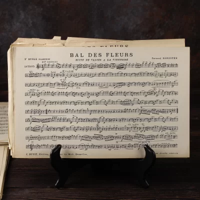 Винтажные ноты Bal Des Fleurs Бал цветов