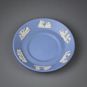 Винтажная тарелочка для мелочей Веджвуд Wedgwood Blue Jasperware