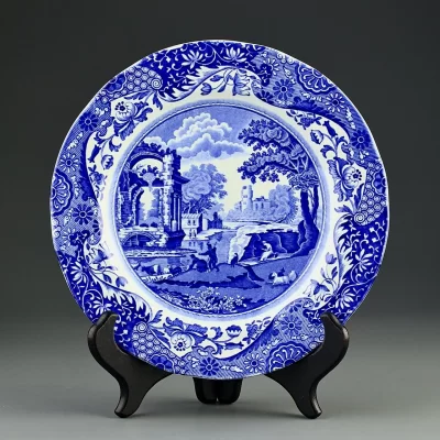 Винтажная английская тарелка Spode Italian 19 см