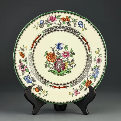 Винтажная английская тарелка Китайская роза Spode Chinese Rose