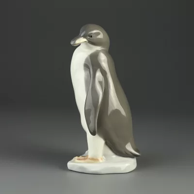 Винтажная фарфоровая статуэтка Испания Lladro 5248 Penguin Пингвин