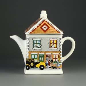 Английский коллекционный чайник Wade Ceramics for Ringtons 1960s Collectors Teapot