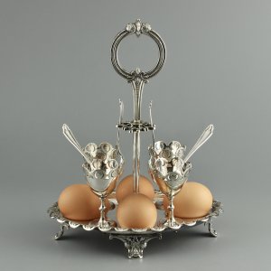 Антикварный круэт для яиц William Gallimore & Co
