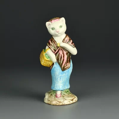 Винтажная статуэтка Кошка Англия Beatrix Potter Beswick Susan