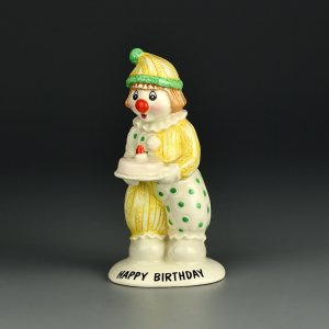 Винтажная английская статуэтка клоуна Beswick Happy Birthday