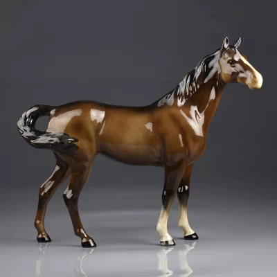 Винтажная фарфоровая статуэтка Лошадь Beswick