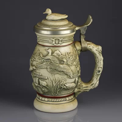 Винтажная керамическая кружка Утки Ceramarte Avon Ducks American Wilderness Stein